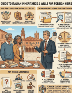 English-speaking inheritance and wills lawyer in Italy assisting foreign clients